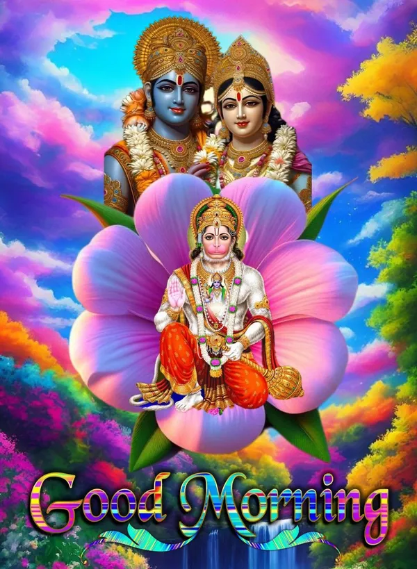 special good morning images bhagwan