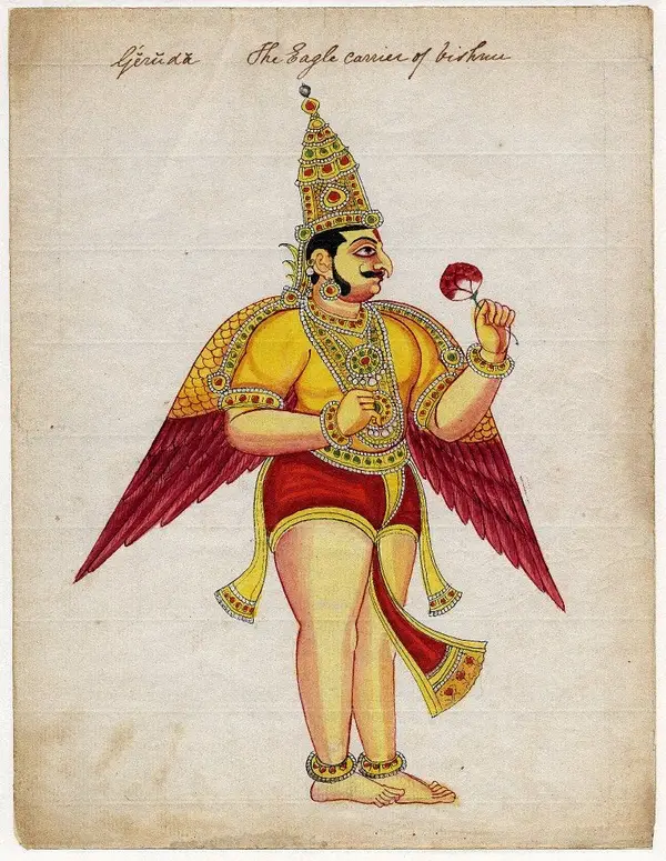 spiritual hd god garuda wallpaper background divine free