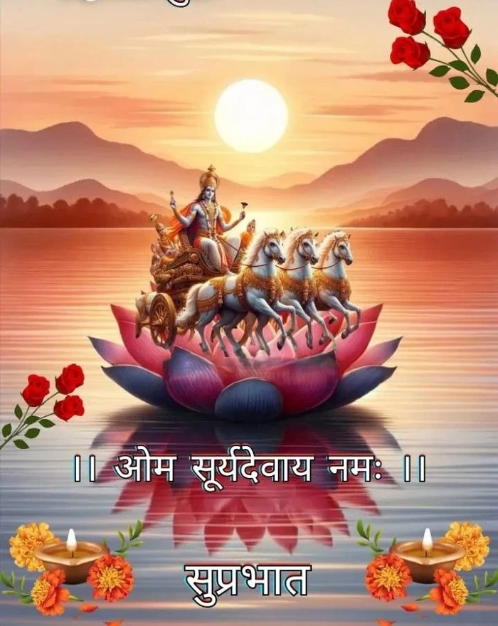 spiritual surya dev blessings good morning hd photos