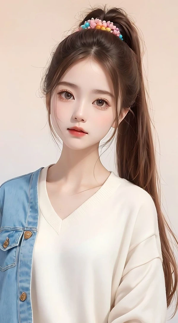 vminimal cute whatsapp dp girl