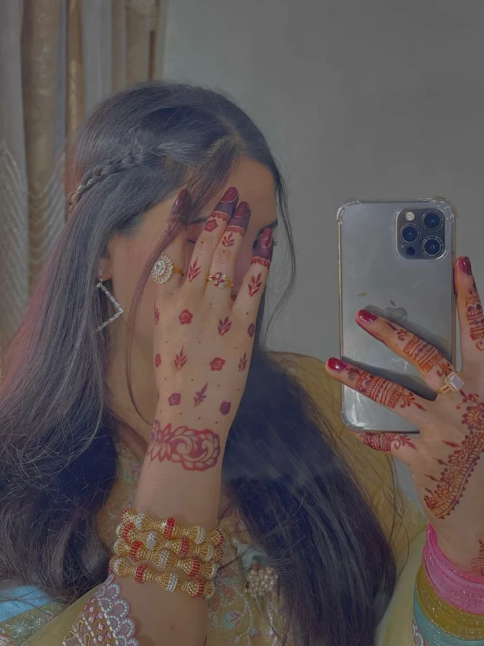 whatsapp attractive instagram hidden face dp for girls