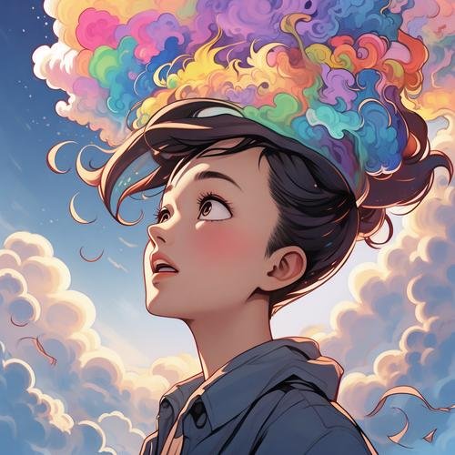 whatsapp cartoon dp aesthetic