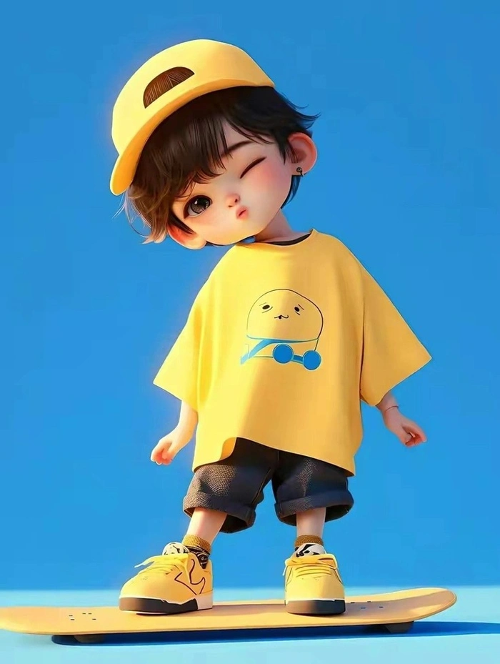 whatsapp cute boy dp cartoon