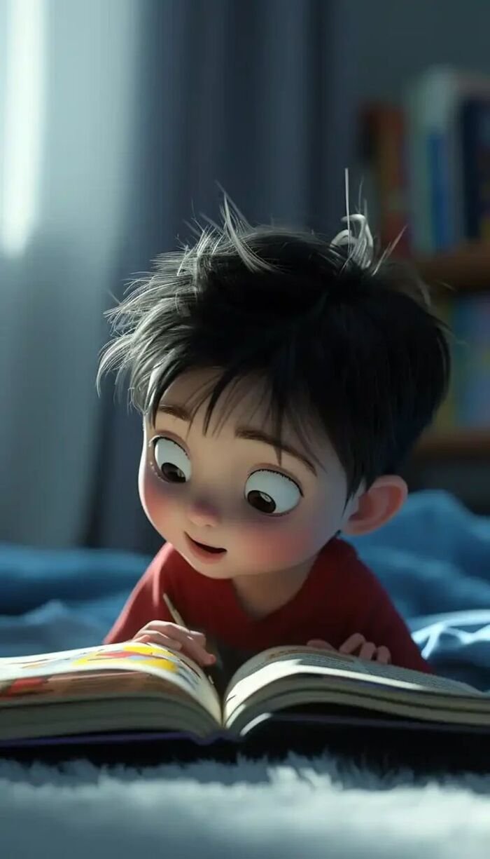 aethetics cute boy pic cartoon