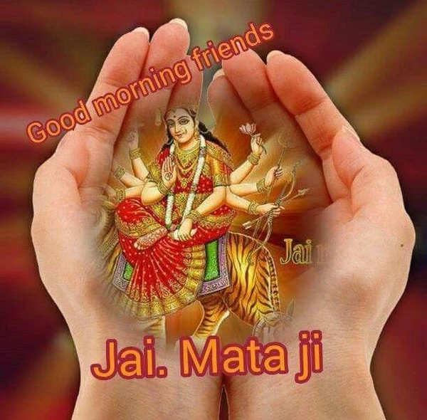 amazing good morning jai mata di images