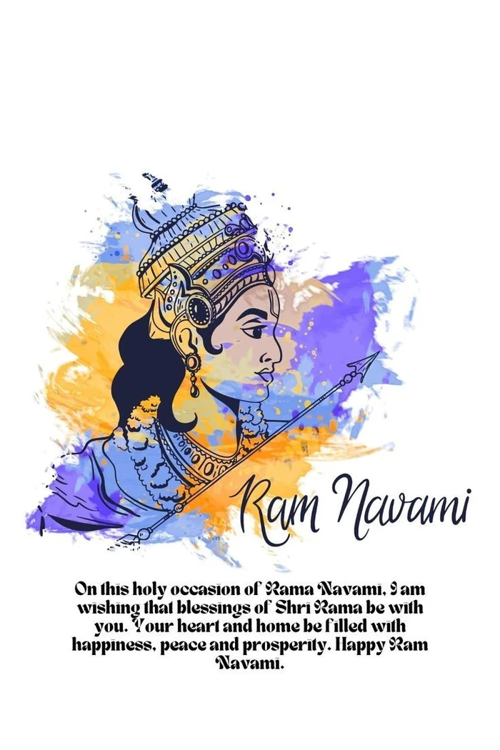 background happy ram navami wishes images