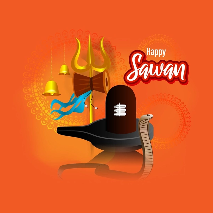 background happy sawan image