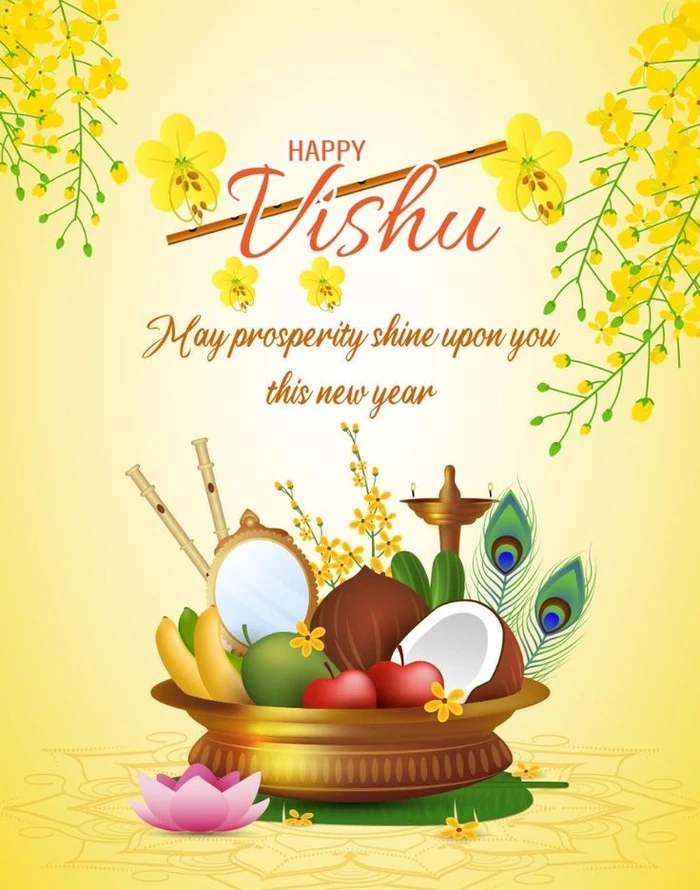 background happy vishu wishes images download