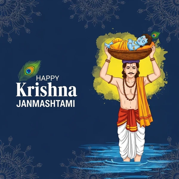 beautiful happy krishna janmashtami images