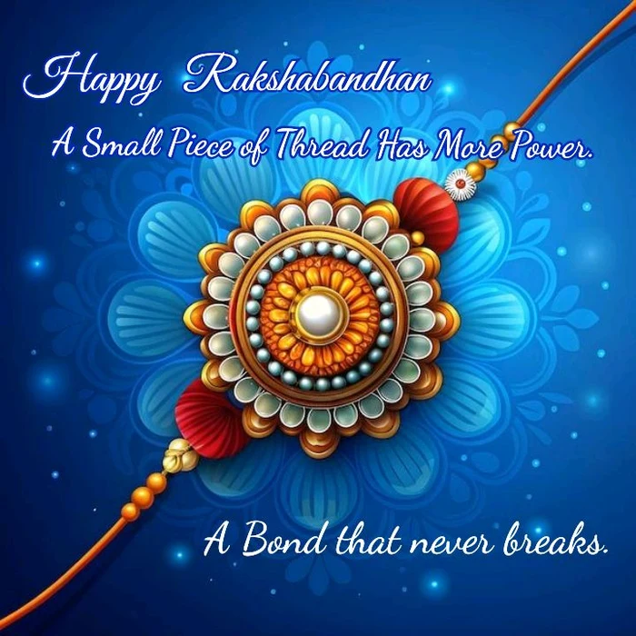 beautiful happy raksha bandhan image