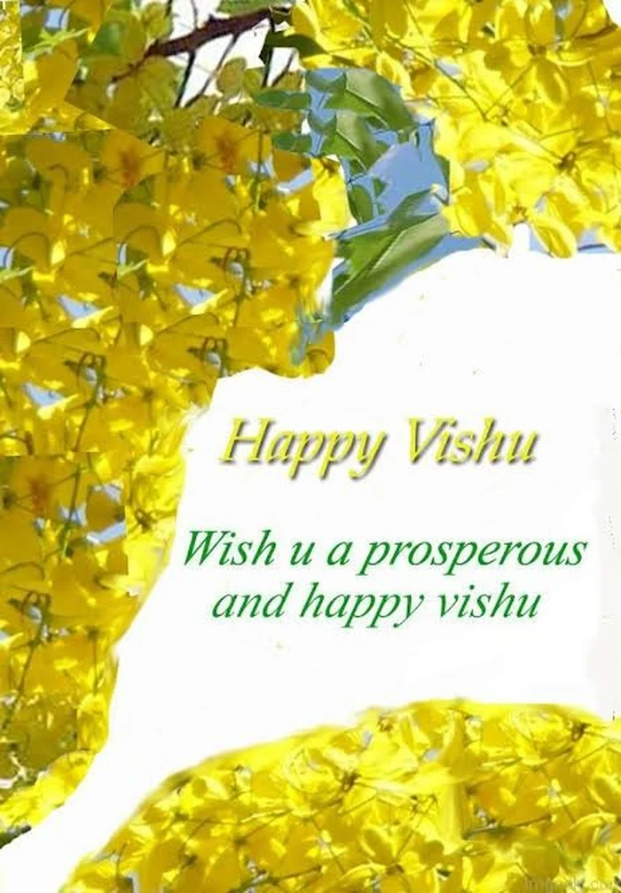 beautiful happy vishu wishes images
