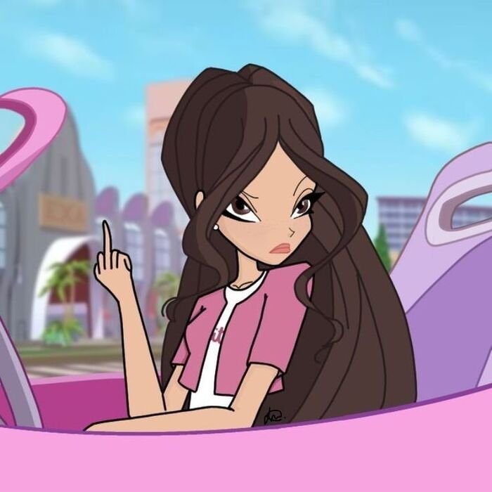 beautiful instagram cartoon dp for girls full hd