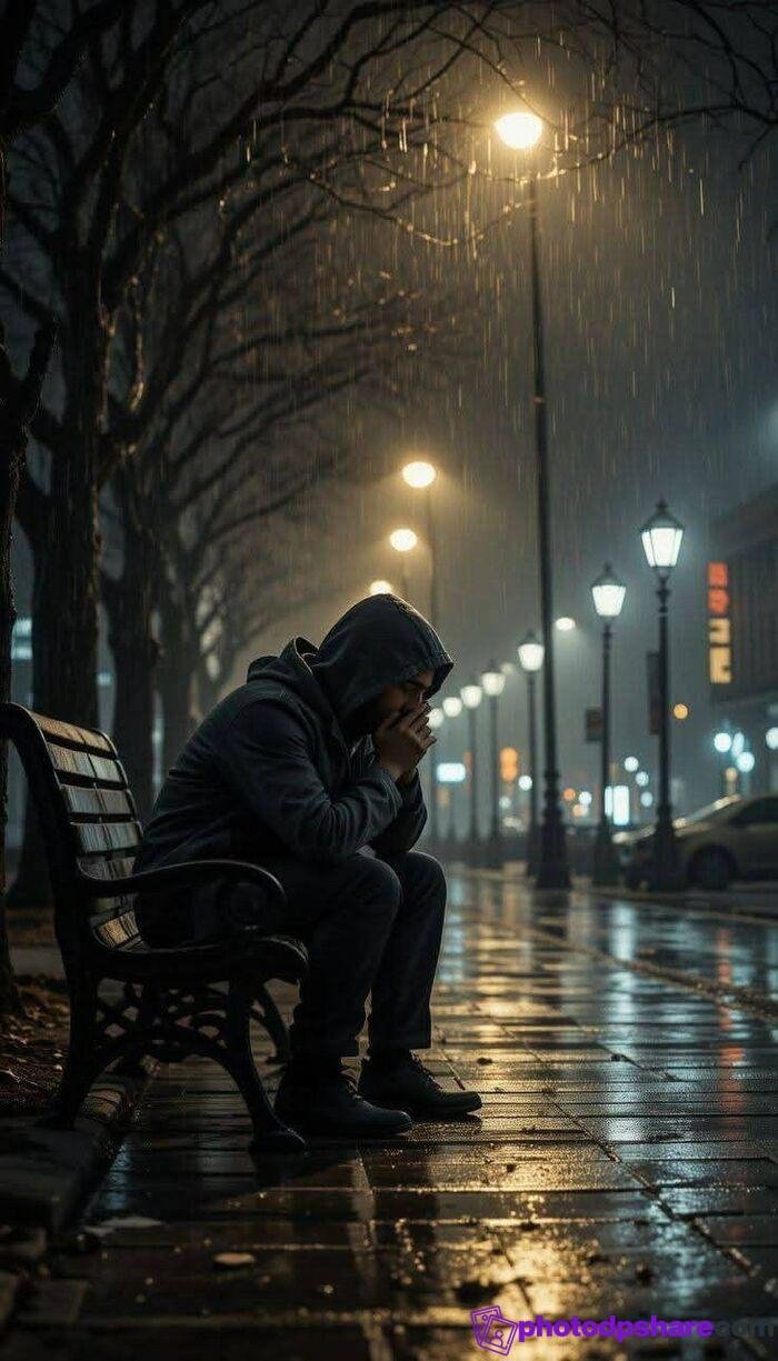 broken heart boy dp hd 4d full