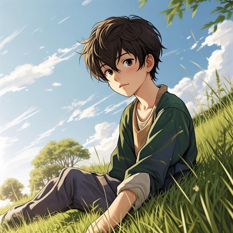 cartoon boy pic style