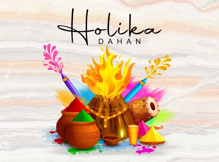 celebration happy holika dahan image