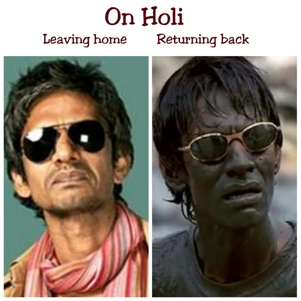 collection happy holi funny images