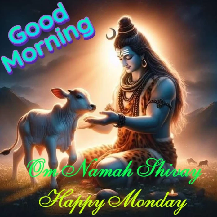 cool good morning images with om namah shivaya
