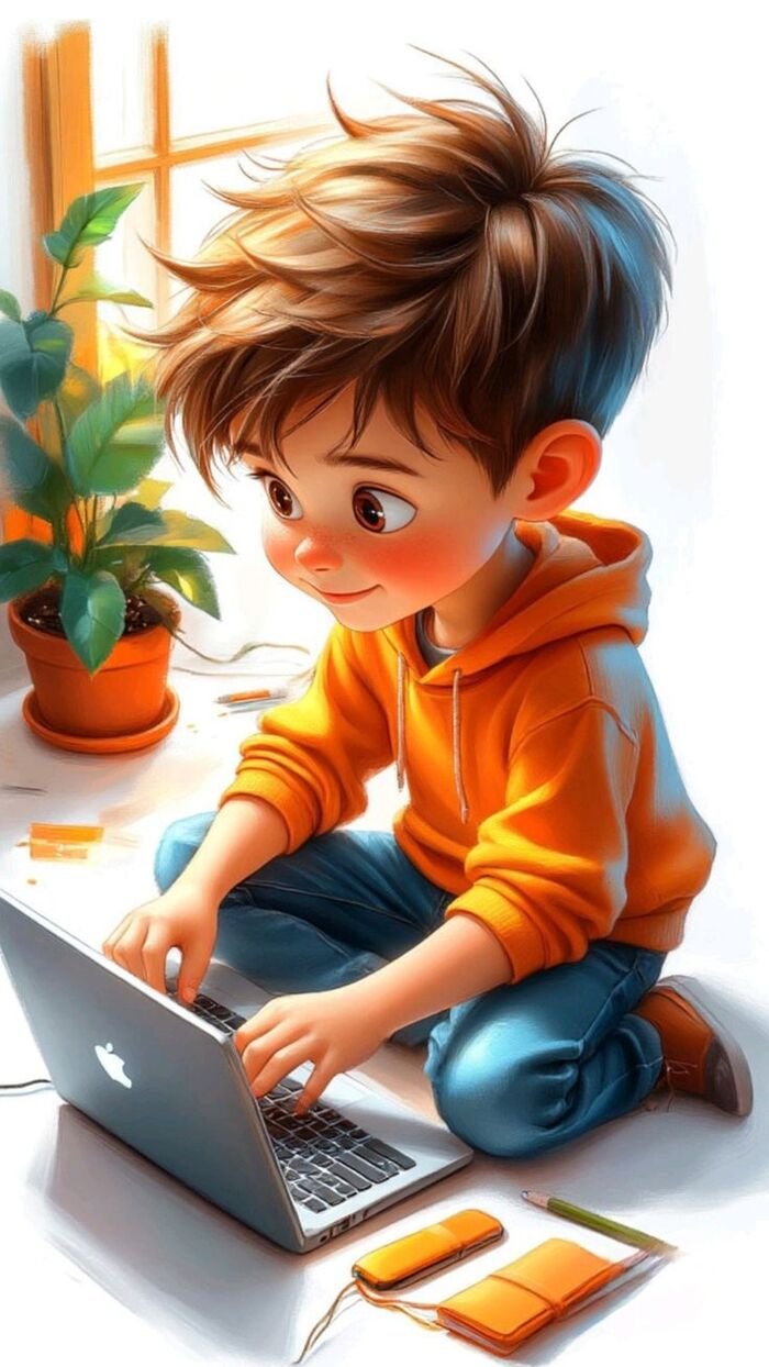 cute boy pic cartoon full hd
