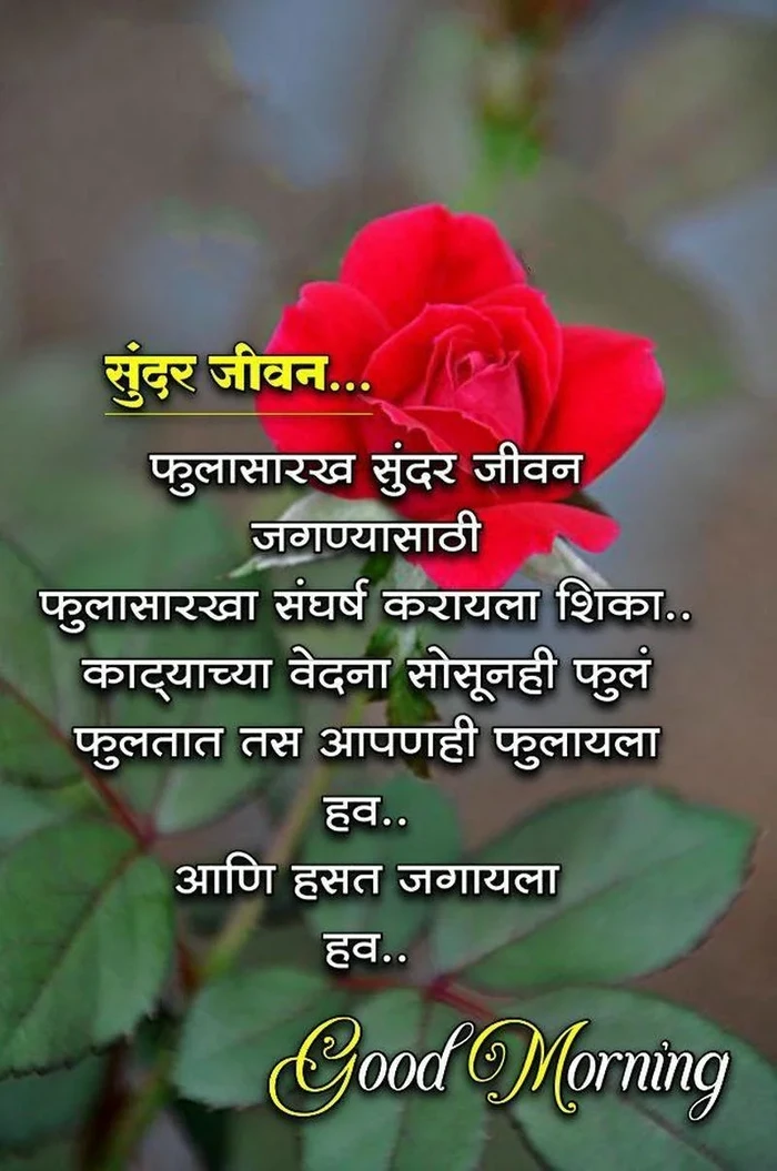 famous good morning images marathi new