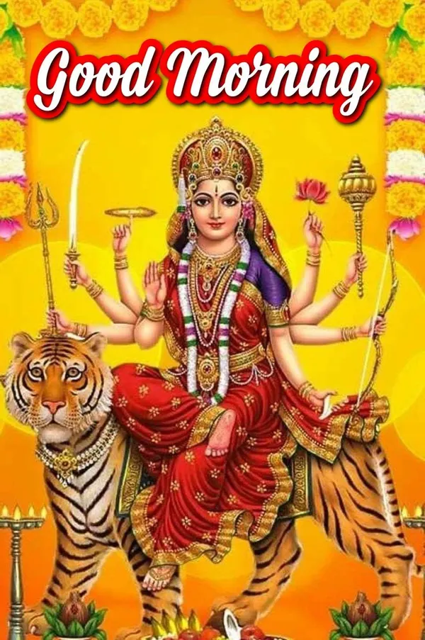famous good morning jai mata di images