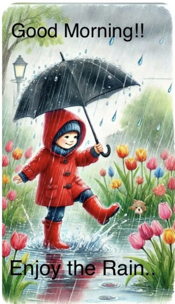 good morning images rain download free
