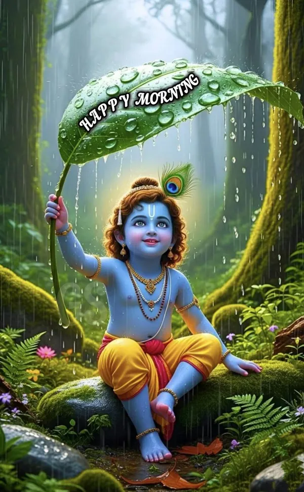 good morning images rain for whatsapp