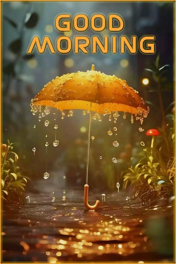 good morning images rain wallpaper