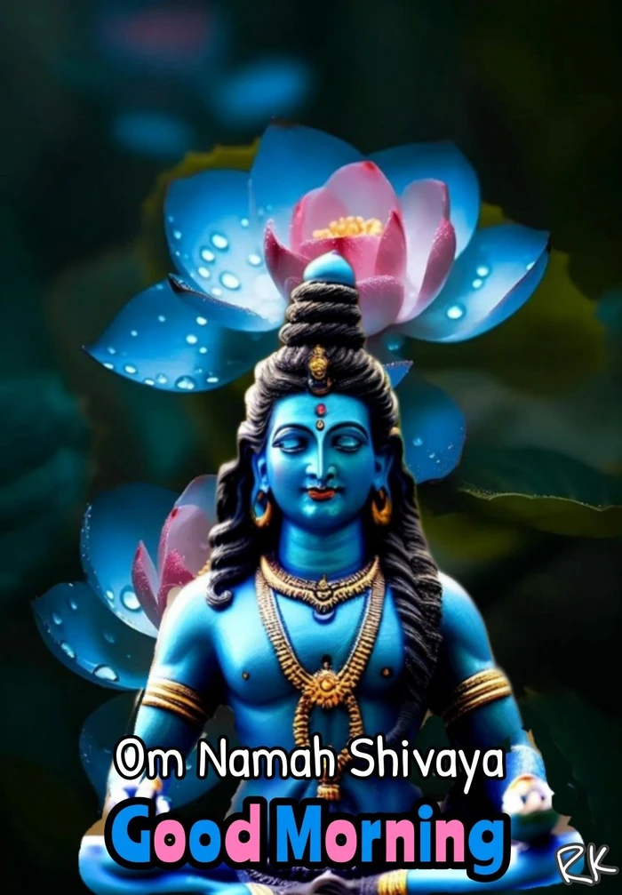 good morning images with om namah shivaya hd