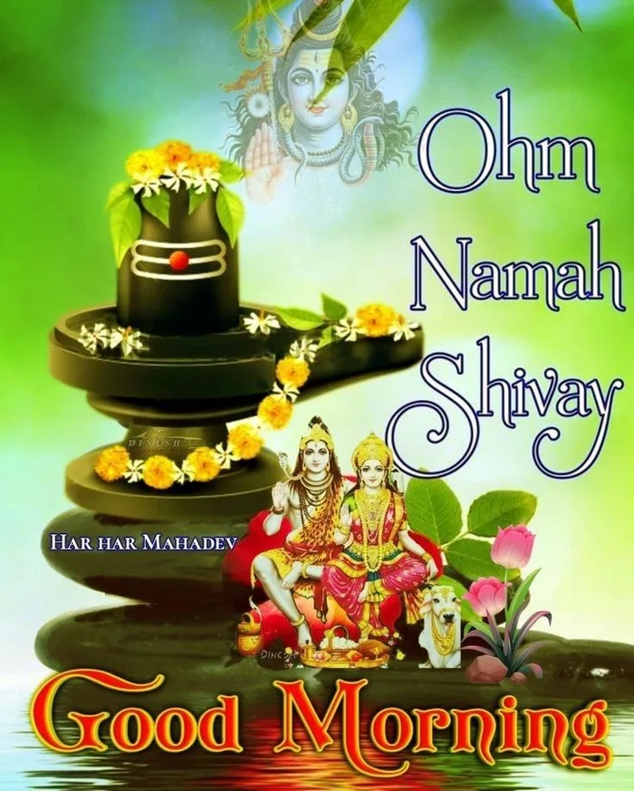 good morning images with om namah shivaya instagram