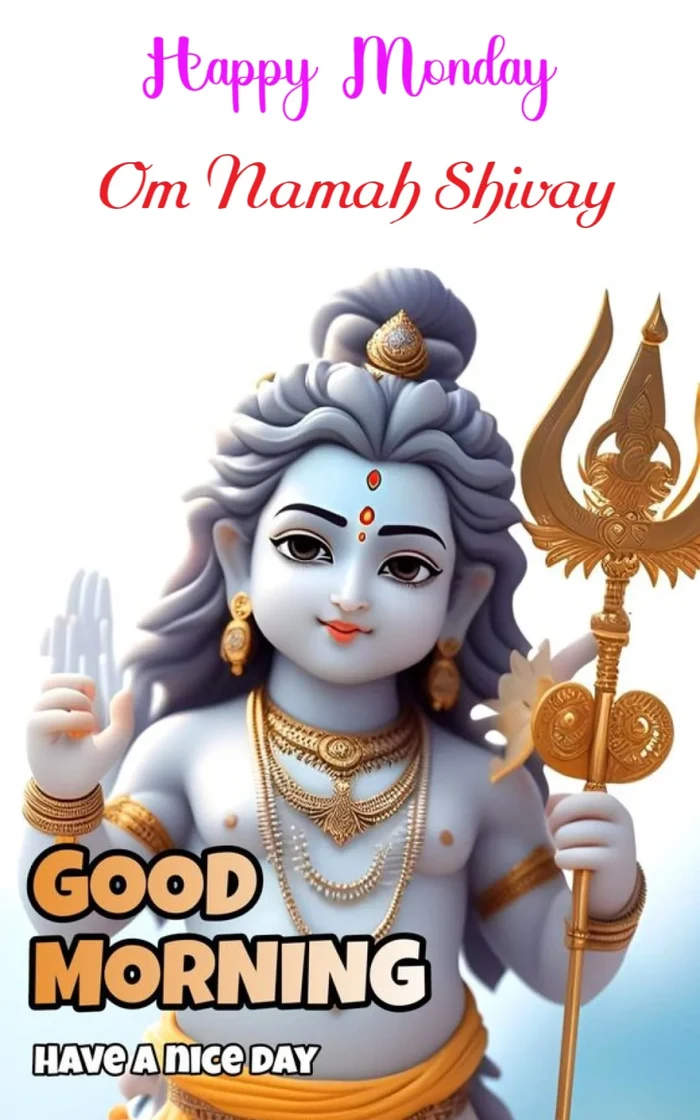 good morning images with om namah shivaya wallpaper