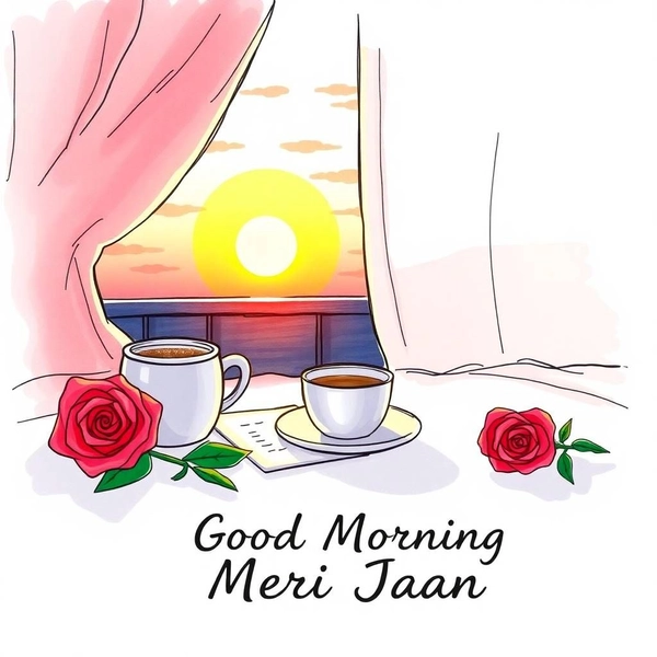 good morning jaan image download free