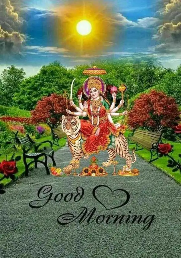 good morning jai mata di images with quotes
