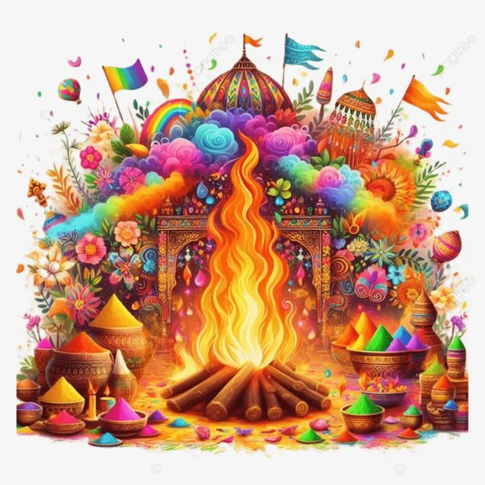 happy holika dahan image pics