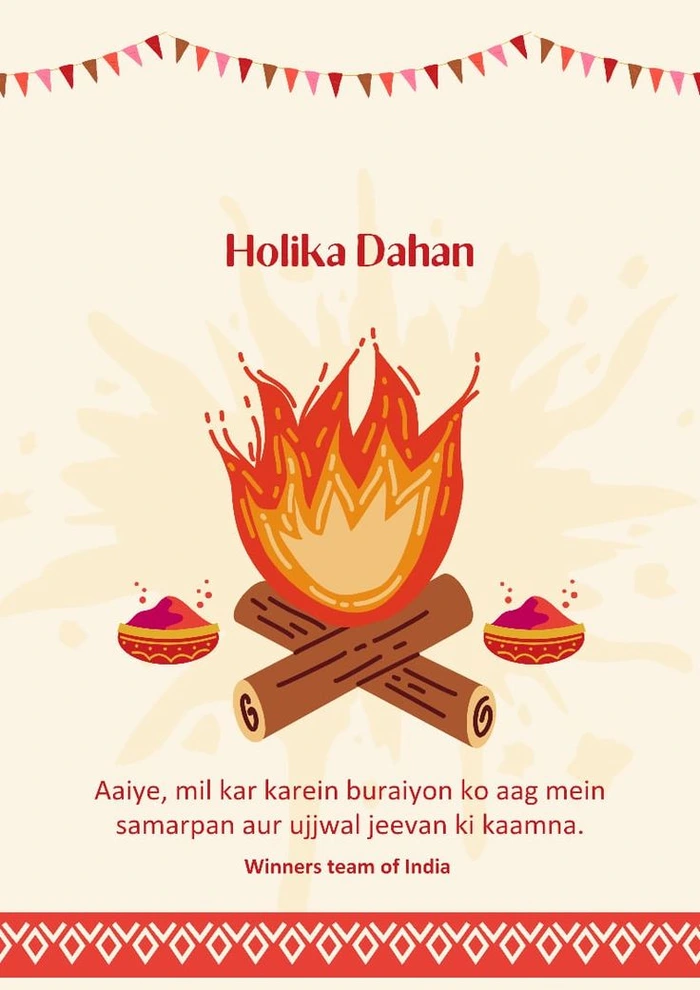 happy holika dahan image trending