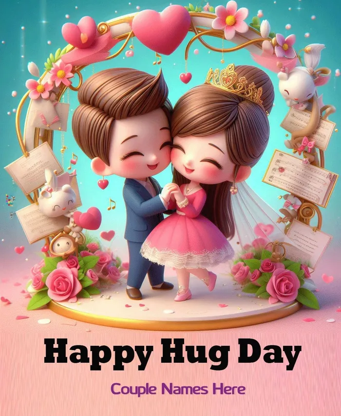 happy hug day images festival