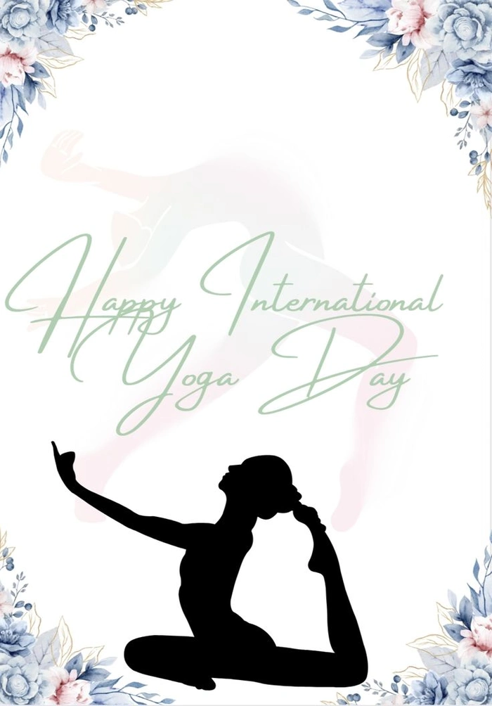 happy yoga day images wallpaper