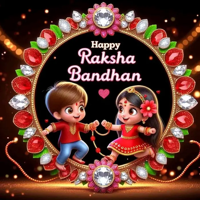 hd of happy raksha bandhan image