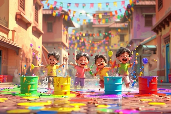 images of happy holi funny images
