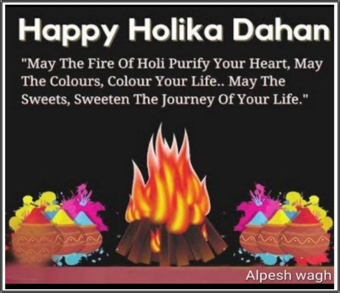 latest of happy holika dahan image