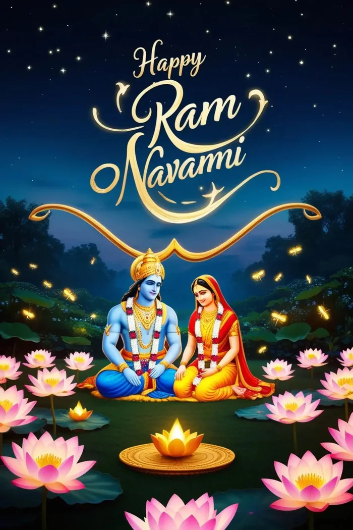 latest of happy ram navami wishes images