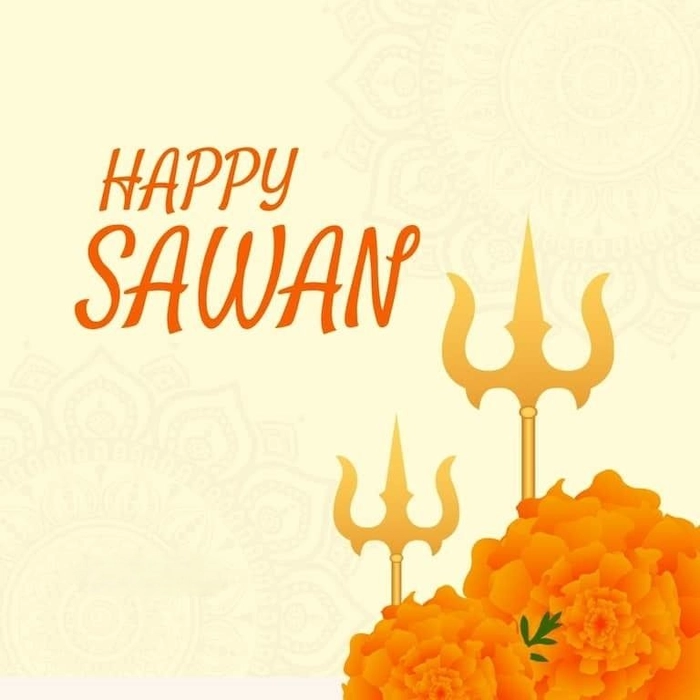 latest of happy sawan image