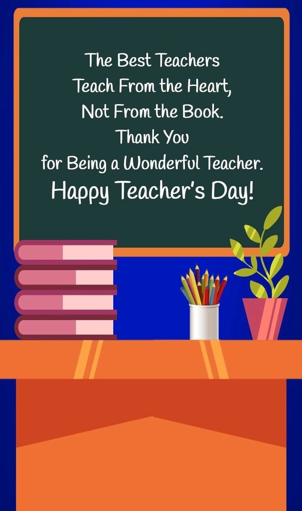 latest of happy teachers day wishes images