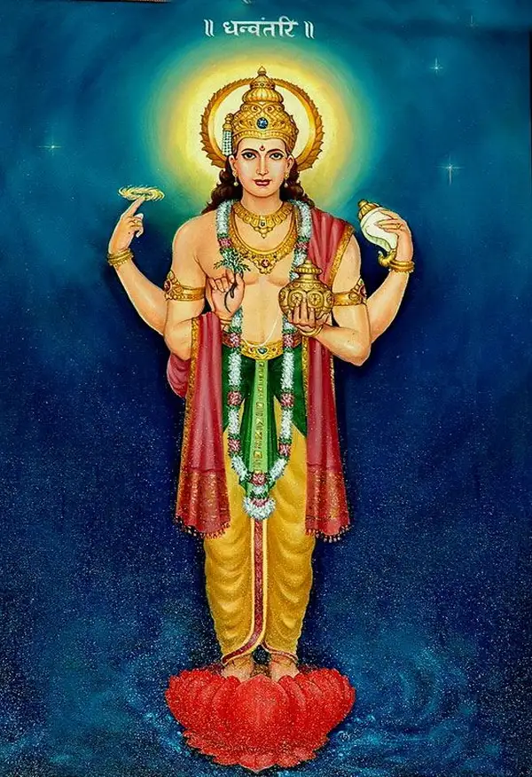 latest of lord dhanvantari images