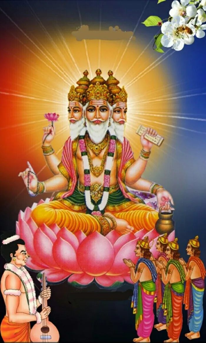 lord brahma images hd