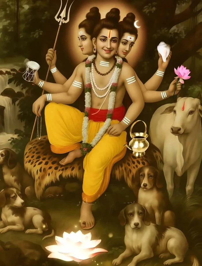 lord dattatreya images hd