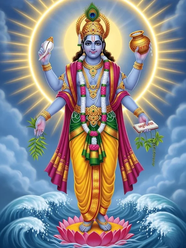 lord dhanvantari images 1080p