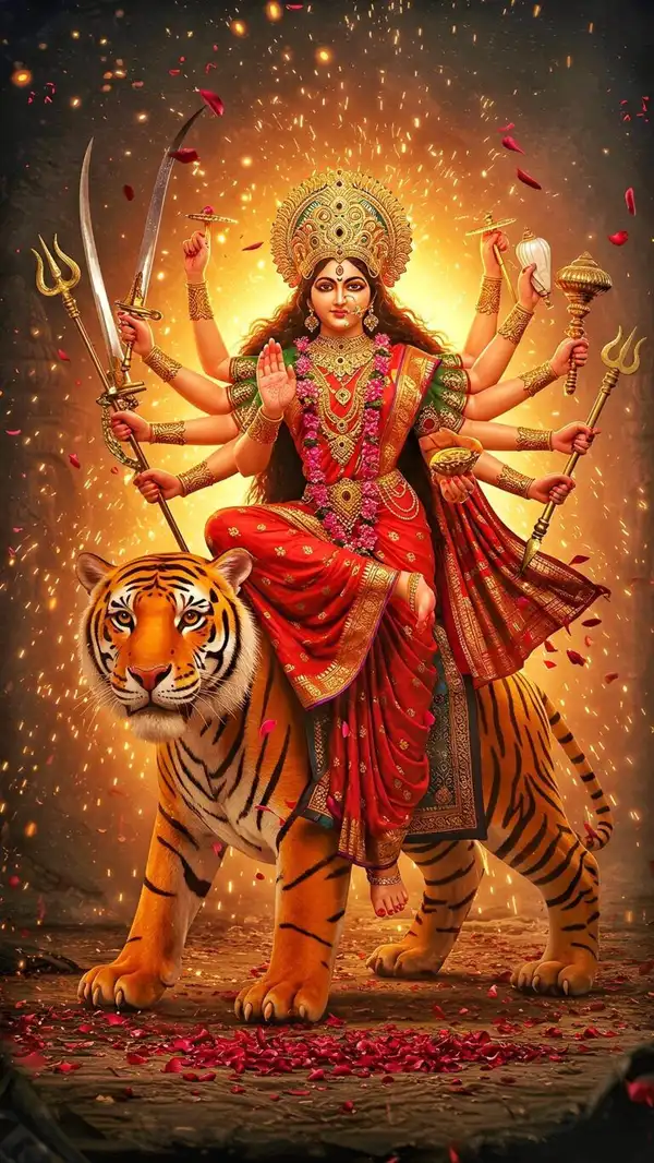 lord durga images 1080p
