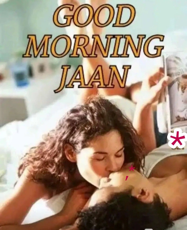modern good morning jaan image