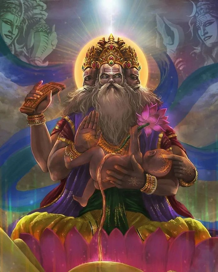 new lord brahma images download