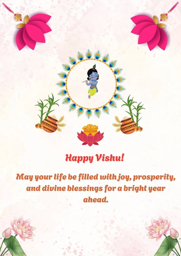 photo happy vishu wishes images